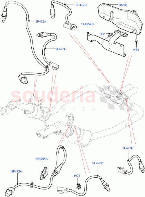 Part Diagram for Land Rover LR091869