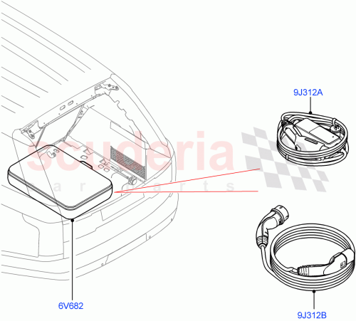 Part Diagram for Land Rover LR148174