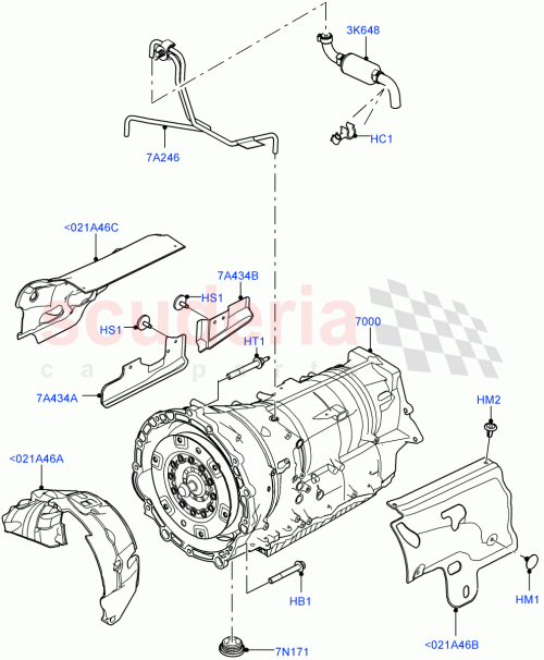 Part Diagram for Land Rover LR156359