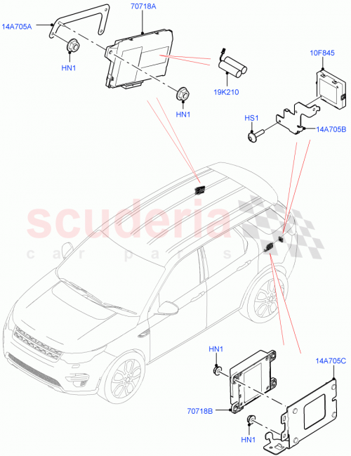 Part Diagram for Land Rover LR139076