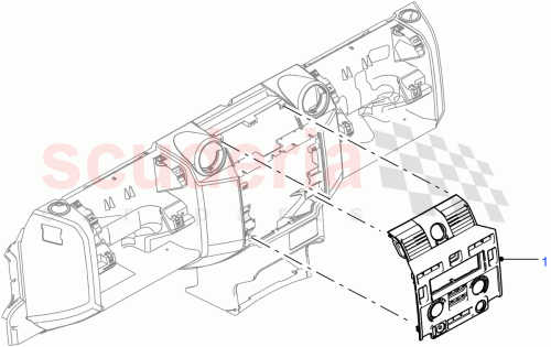 Part Diagram for Land Rover LR040895