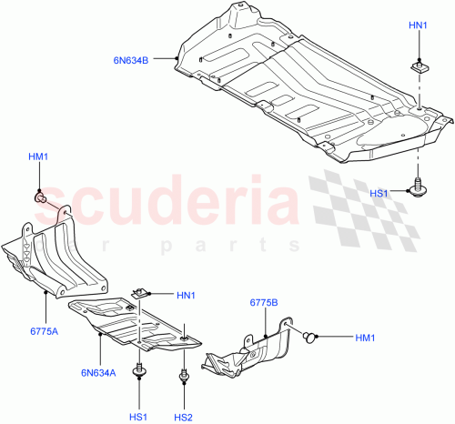 Part Diagram for Land Rover LR031643