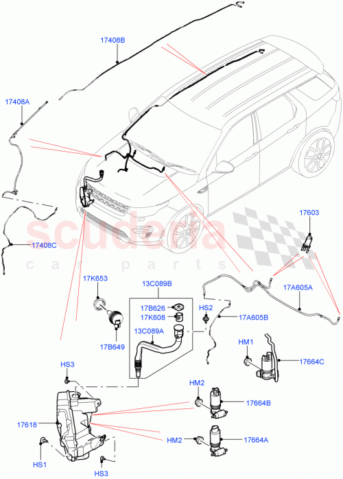 Part Diagram for Land Rover LR059992