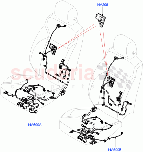 Part Diagram for Land Rover LR146050