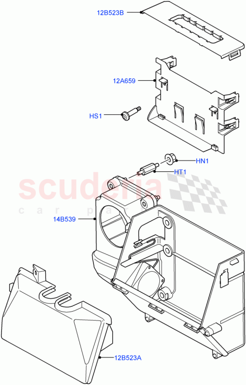Part Diagram for Land Rover YRL500011