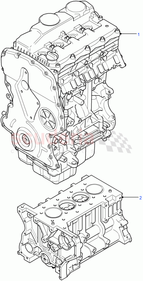 Part Diagram for Land Rover LR057902