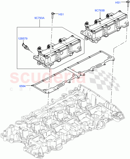 Part Diagram for Land Rover LR172834