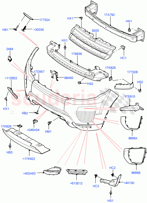 Part Diagram for Land Rover LR078487