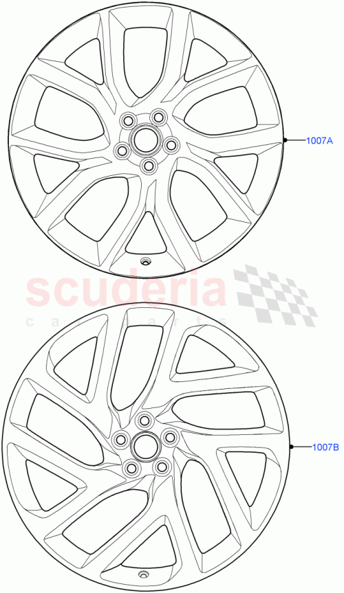 Part Diagram for Land Rover LR117342