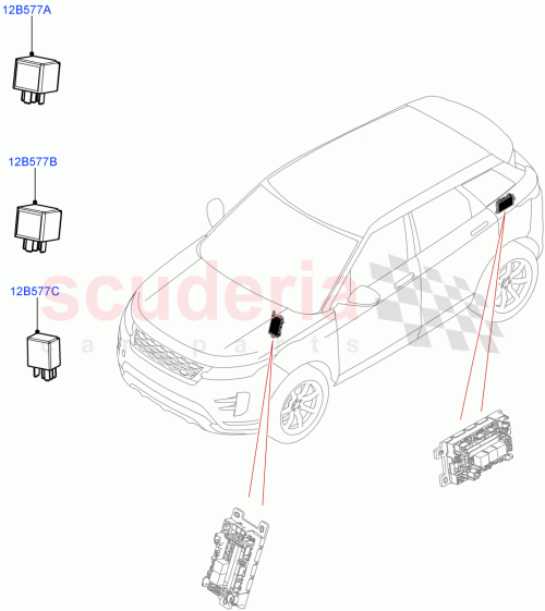 Part Diagram for Land Rover LR138623