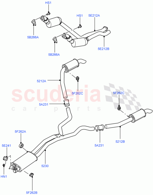 Part Diagram for Land Rover WYP000025