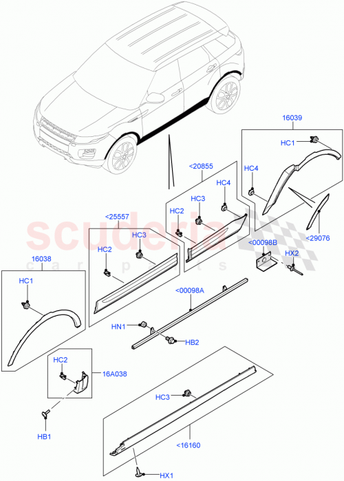 Part Diagram for Land Rover LR028939