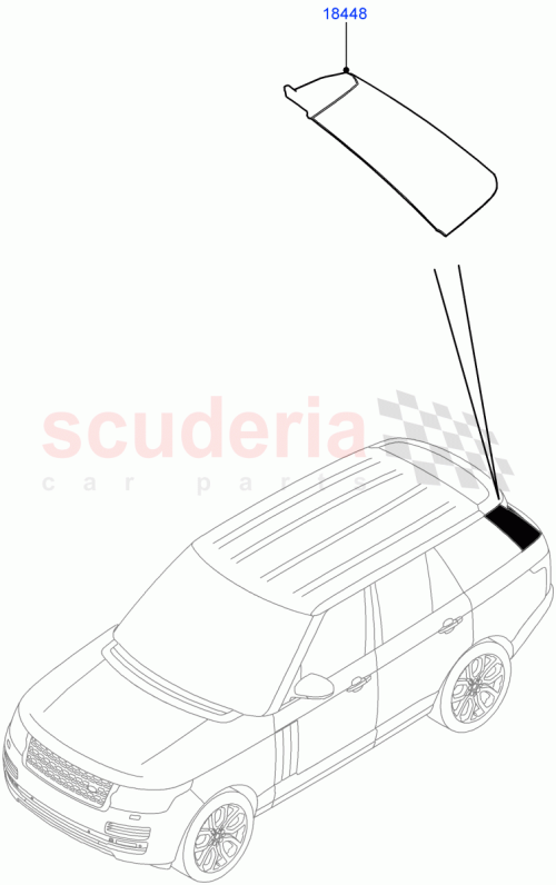 Part Diagram for Land Rover LR037545