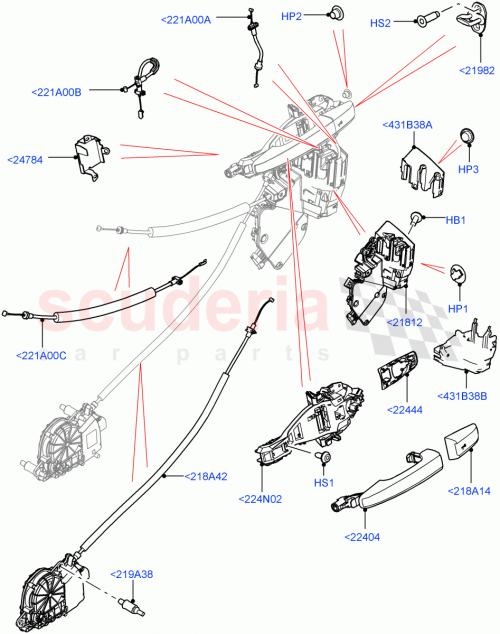 Part Diagram for Land Rover LR106289