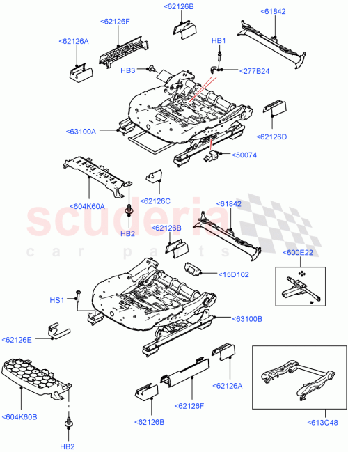 Part Diagram for Land Rover LR080791