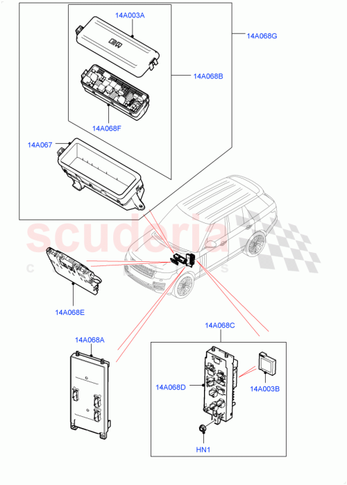 Part Diagram for Land Rover LR033720