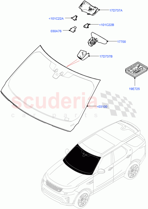 Part Diagram for Land Rover LR154938