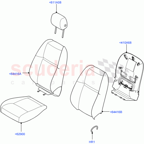 Part Diagram for Land Rover LR162154