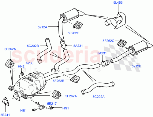 Part Diagram for Land Rover LR048121