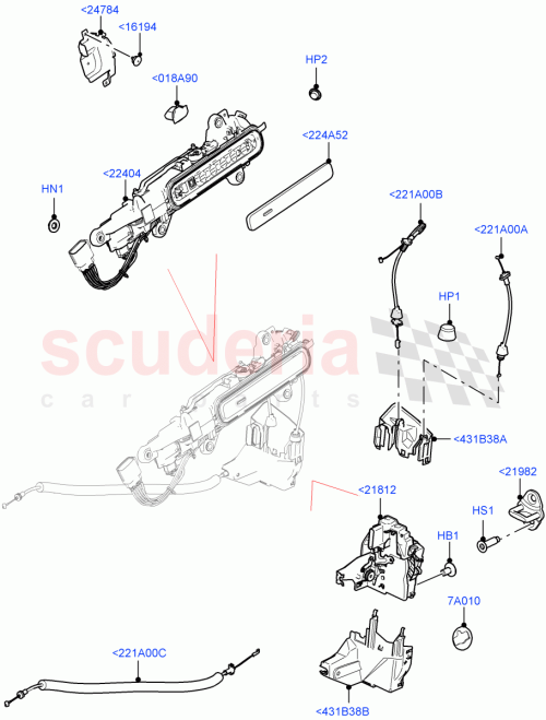 Part Diagram for Land Rover LR135272