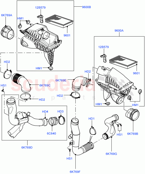 Part Diagram for Land Rover LR011978