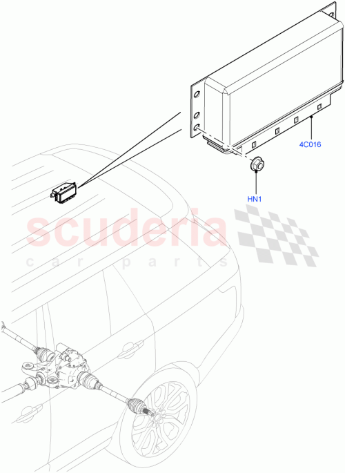 Part Diagram for Land Rover LR034525