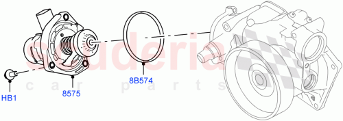 Part Diagram for Land Rover LR159305