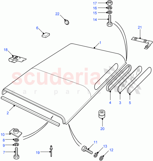 Part Diagram for Land Rover AKB710200LYQ