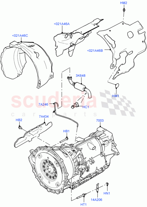 Part Diagram for Land Rover LR163366