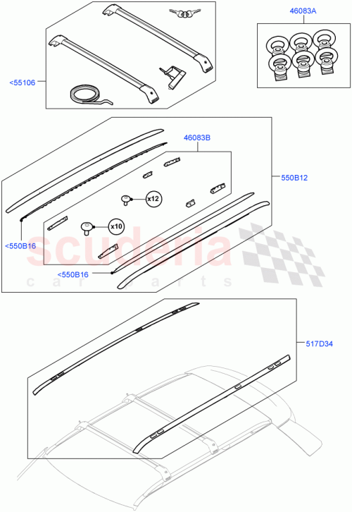 Part Diagram for Land Rover LR049927