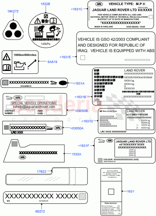 Part Diagram for Land Rover LR126744