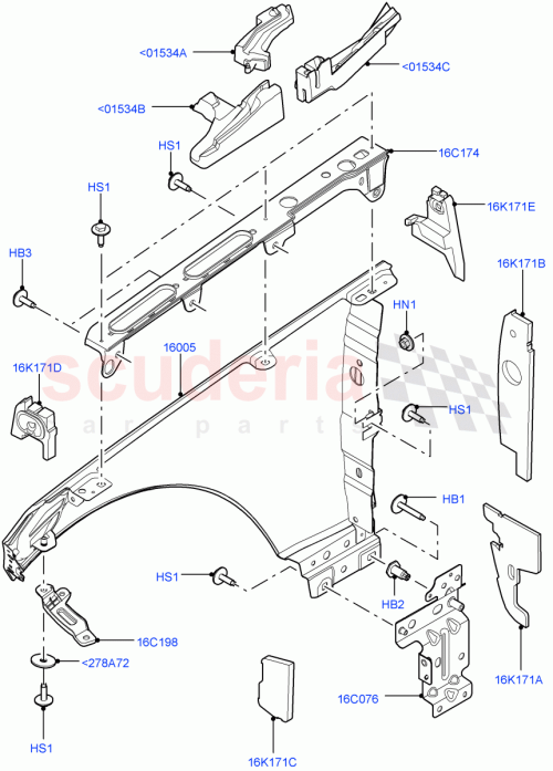 Part Diagram for Land Rover LR115140