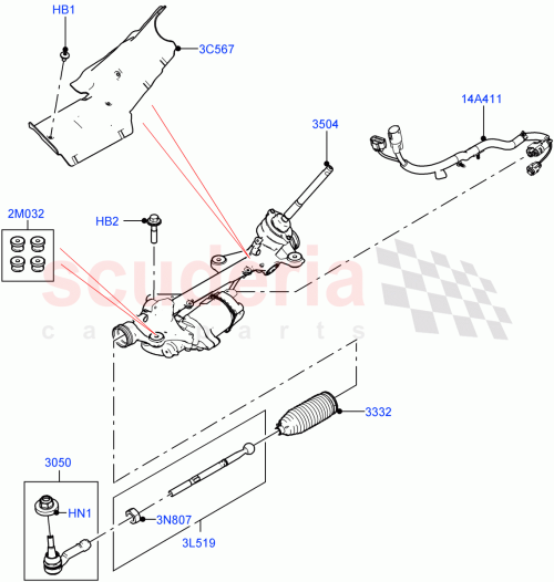 Part Diagram for Land Rover LR171860