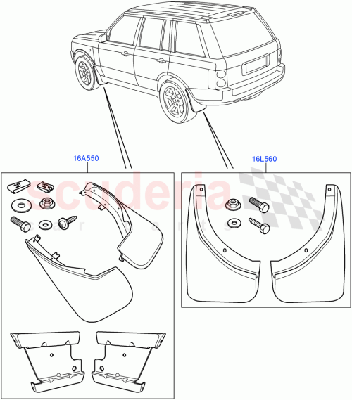 Part Diagram for Land Rover CAS500060PMA