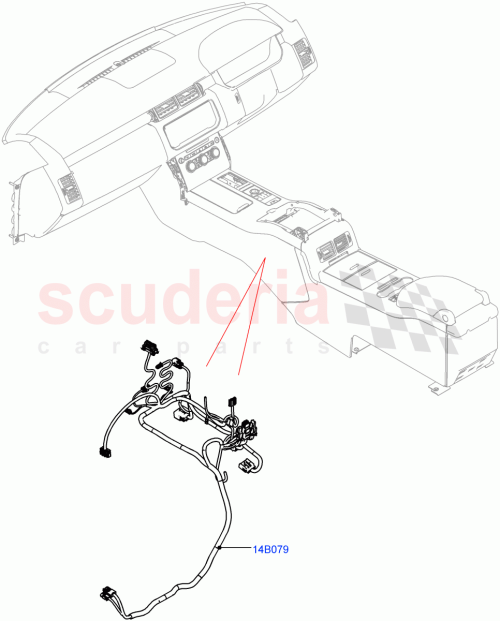Part Diagram for Land Rover LR134504