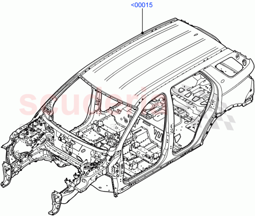 Part Diagram for Land Rover LR087411