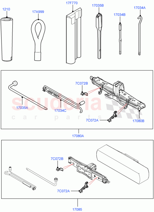 Part Diagram for Land Rover LR081511