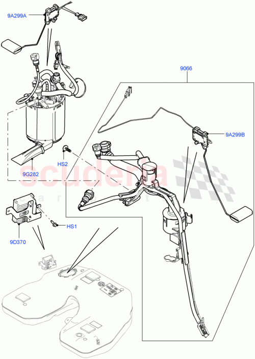 Part Diagram for Land Rover LR077703