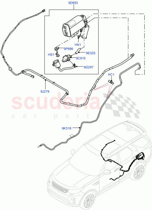 Part Diagram for Land Rover LR082445