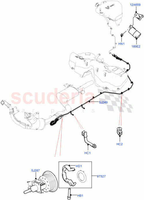 Part Diagram for Land Rover LR091678