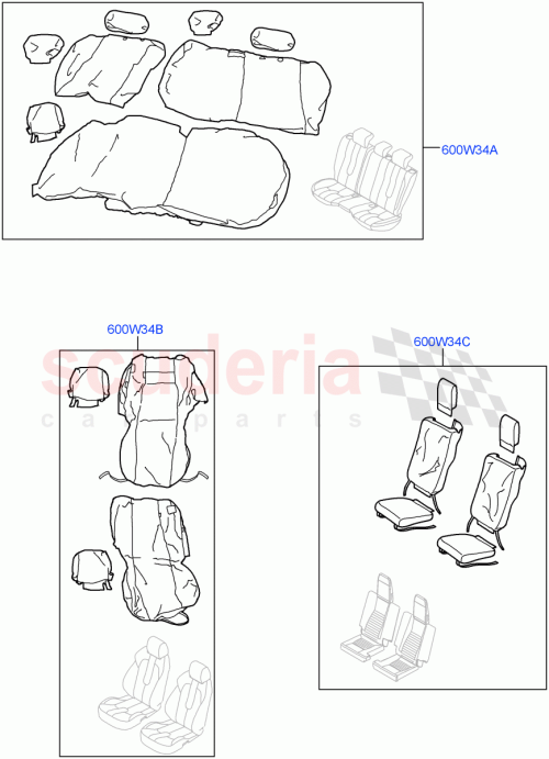 Part Diagram for Land Rover VPLCS0292SVA