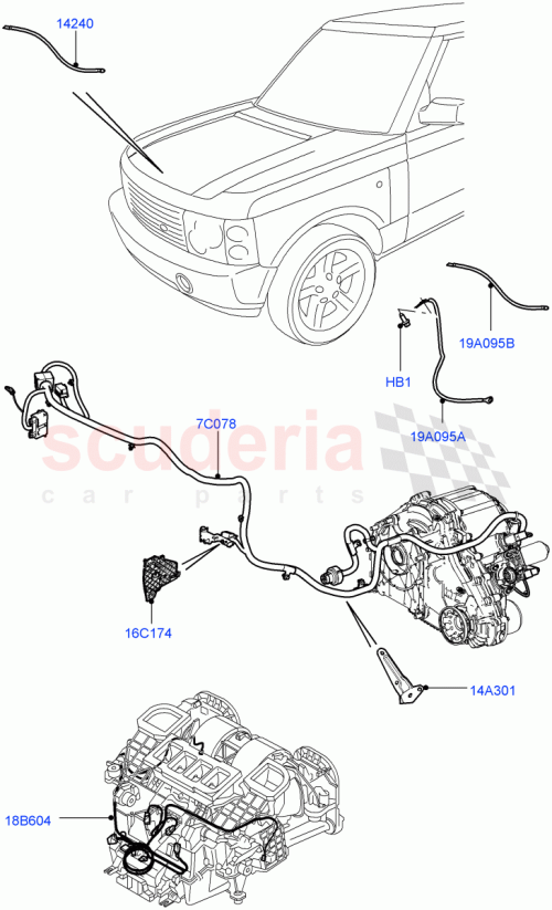 Part Diagram for Land Rover LR012384