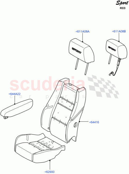 Part Diagram for Land Rover LR037552