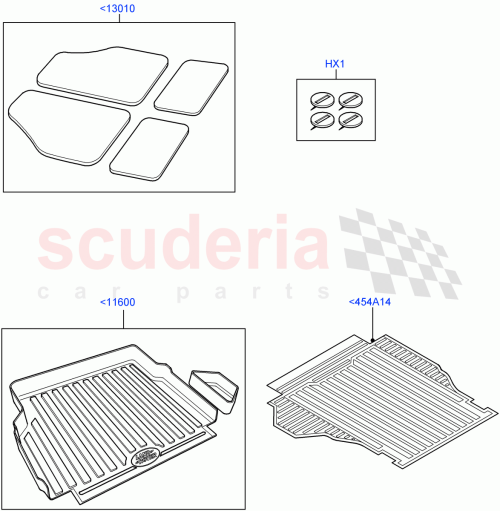 Part Diagram for Land Rover VPLMS0068AUM
