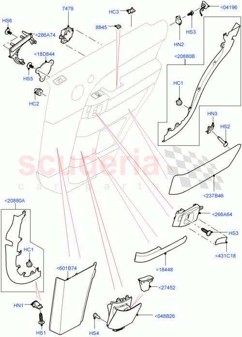 Part Diagram for Land Rover LR057487
