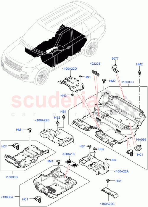 Part Diagram for Land Rover LR064820