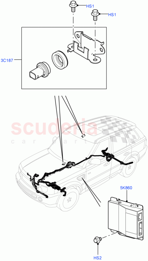Part Diagram for Land Rover LR023232