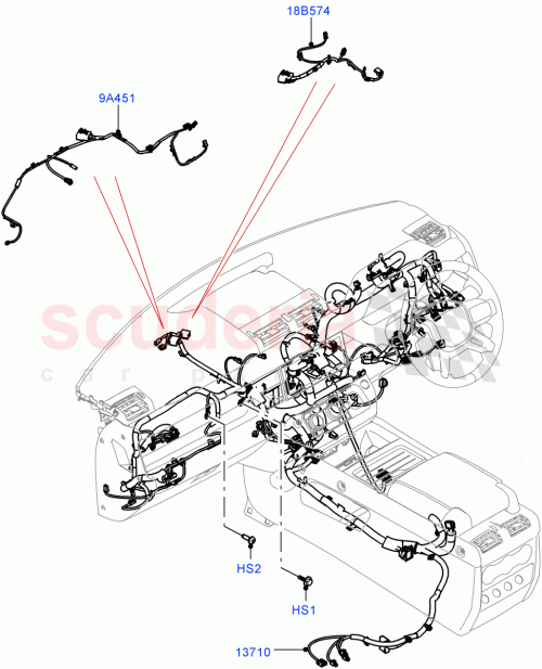 Part Diagram for Land Rover LR148990