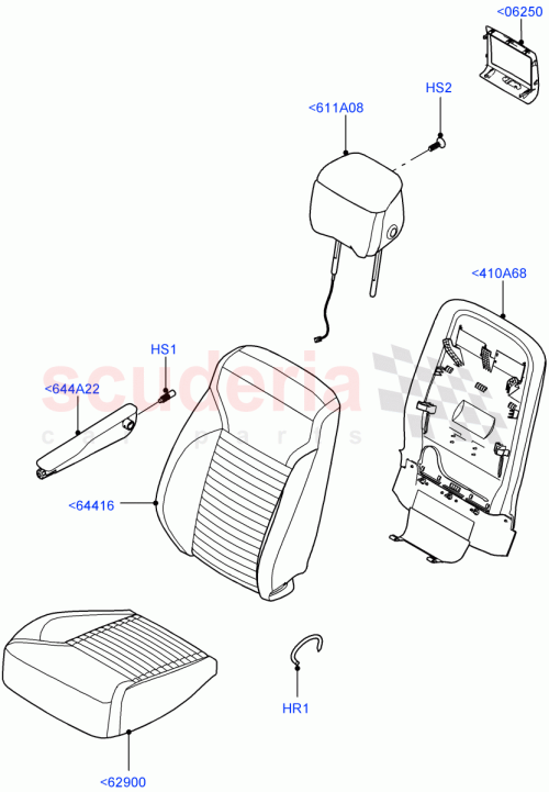 Part Diagram for Land Rover LR166238