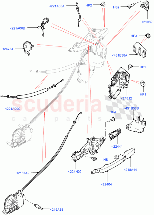 Part Diagram for Land Rover LR045009